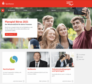 Schüler*Innenteams der Evangelischen Schule Schönefeld bei Planspiel Börse