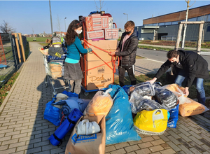 Schüler*innen spenden für Obdachlose
