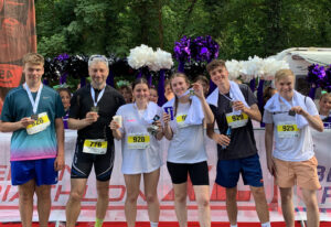 Teilnahme am Berlin-Triathlon